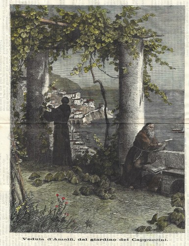 Stampa antica amalfi - stampa,