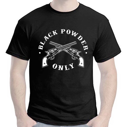 Shirt black powder poudre - t-shirt,