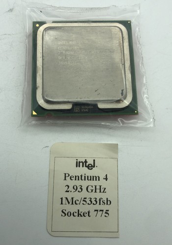 Intel pentium 93 - iv, p4