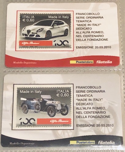 Italia 2010 centenario - 2010, alfa