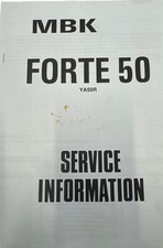 Manuale Officina MBK FORTE 50