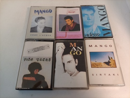 Lotto mango musicassetta - mango,