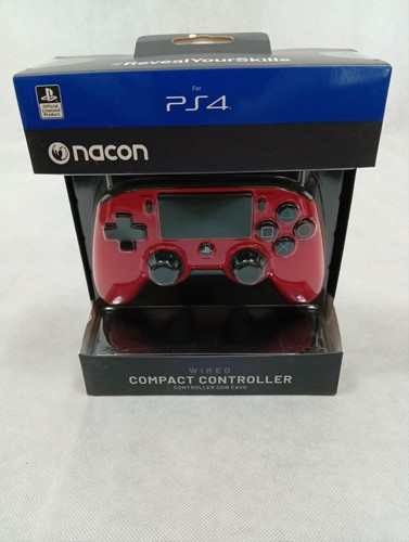 Manette filaire rouge nacon - manette,