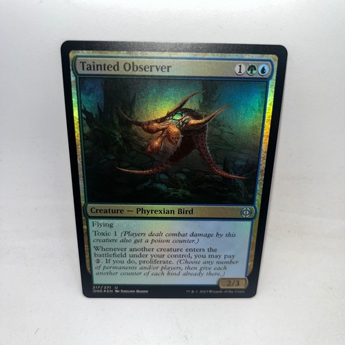 Tainted observer 217 phyrexia - tainted,