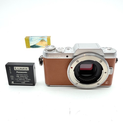 Panasonic lumix dmc gf7 corpo - lumix,
