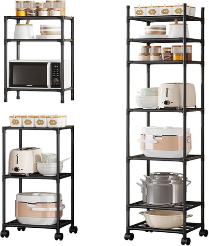 Scaffale stretto alto - scaffale, 6