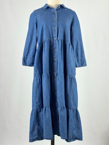 Abito midi chambray - abito,