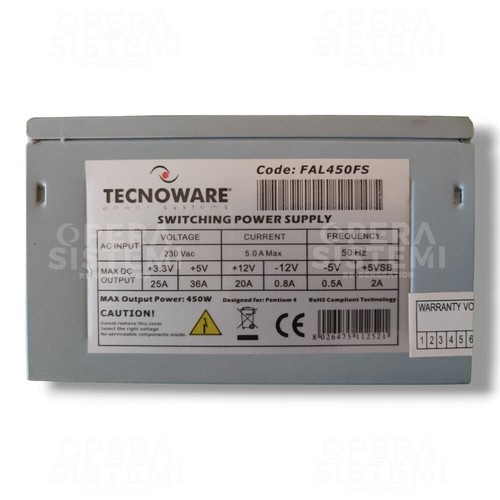 Alimentatore tecnoware - alimentatore,
