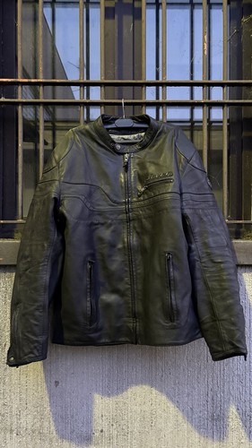 Giacca moto pelle - pelle, clover