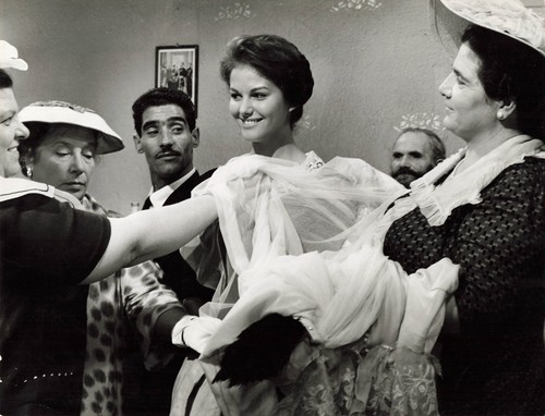 Claudia cardinale pigeon - claudia,