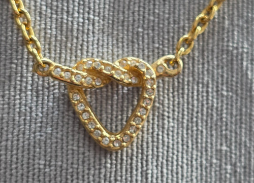Ciondolo vintage cuore aperto