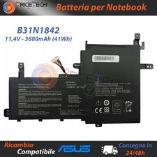 Batteria per ASUS VivoBook 15 K513 K513E K513EA K513EQ M513 M513U 41Wh B31N1842