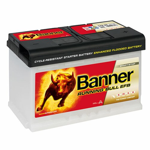 Banner running bull efb 75ah - efb,