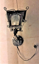 Lampione a muro in ferro