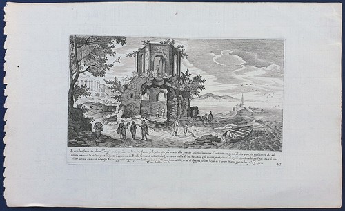 Stampa antica marco sadeler - marco,