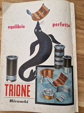 TRIONE RICAMBI AUTO MOTO  -  ADVERT PUBBLICITA' D'EPOCA ADVERTIS ADV-0823