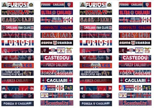 Subbuteo adesivi cagliari - subbuteo,