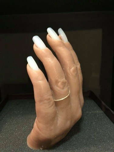 Practice hand nails mezza - practice, nails,