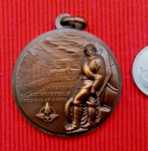 Medaglia raduno autieri - medaglia,