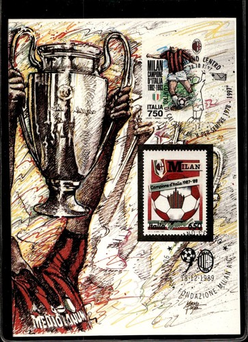 Cartolina postcard calcio - cartolina,