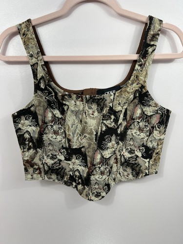 Cider jacquard cat pattern - cat,