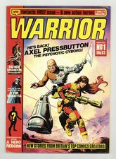 Warrior UK #1 VG+ 4.5 1982 1°