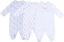 Pigiamino per Bambino E Neonato (Pacco Da 3) Unisex-Bimbi