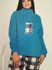 PIGIAMA TUTA  INVERNALE  VANUE' CALDO MORBIDO CORAL MICRO PILE COLLO COREANA