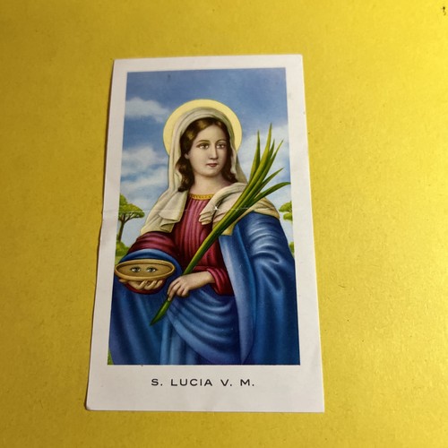 Lucia vergine e - s.,