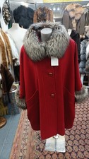 Red Silver Fox Coat