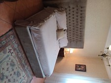 letto matrimoniale contenitore in velluto