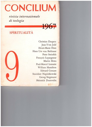 Concilium rivista - concilium,
