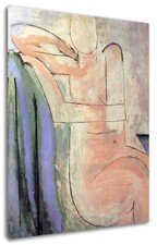 Quadro Moderno Matisse Nudo Rosa di Donna Stampa su Tela Arte Arredamento Casa