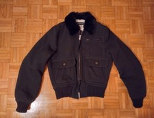GIACCA DSQUARED "Pilota" Tg. 50 Nero (Giubbotto, gilet, chaqueta, giacca, cappotto)