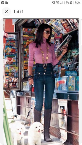 Denny rose bustino jeans - denny,