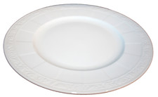 Piatto colazione Cameo bianco