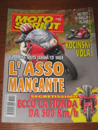 Motosprint 1996 yamaha yzf - 1996/7,