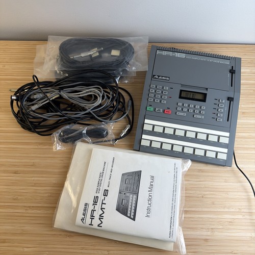 Alesis drum machine con - hr-16,