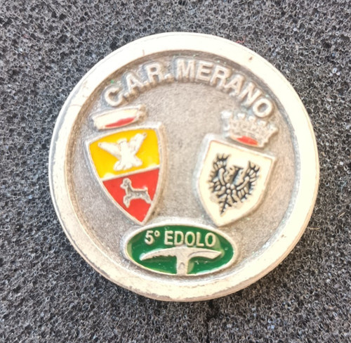 Distintivo alpini r - alpini, c.a.r