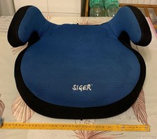 SIGER -  Seggiolino Auto, rialzo Auto per bambini oltre i 125 cm.