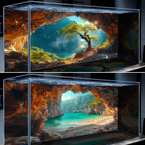 Poster sfondo acquario hd - poster,