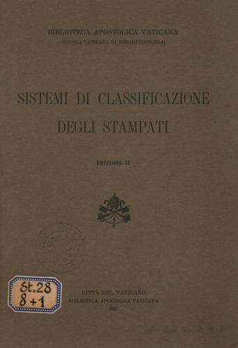 Sistemi classificazione - di,