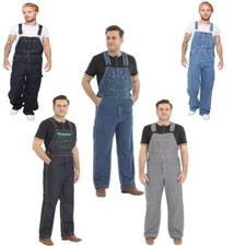 Salopette uomo denim bavaglino e tutore tuta resistente tuta da lavoro pantaloni