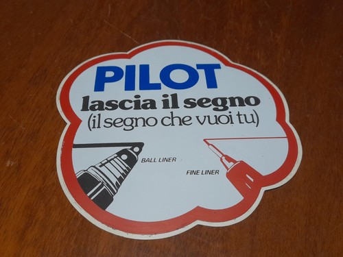 Adesivo penna pilot lascia - pilot,
