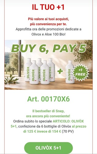 Promo olivox snep - promo,