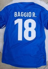 maglia italia roberto Baggio mondiali FIFA WORLD CUP 1998 jersey shirt NIKE L