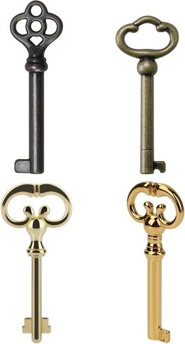 Skeleton keys set roll top - set,roll,