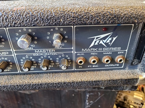 Peavey mixer amp - mixer, iii