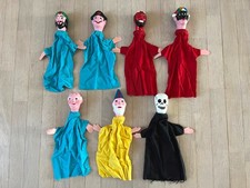 7 BURATTINI DA MANO - VINTAGE