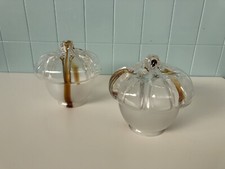 Coppia Di Paralumi In Vetro